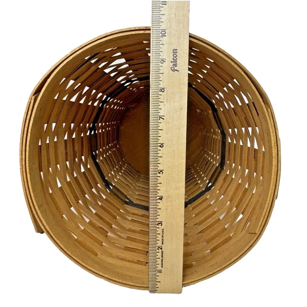 Longaberger JW Collection UMBRELLA BASKET with Fabric Liner Protector Box 1994